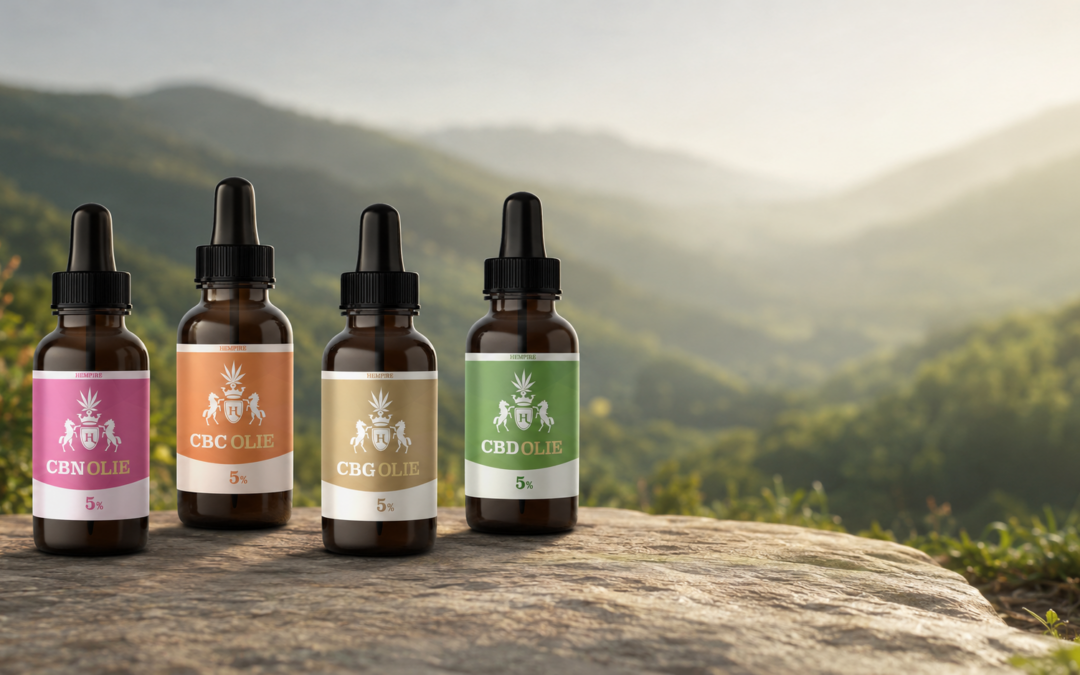 CBD, CBN, CBG of CBC: welke olie past bij jou?